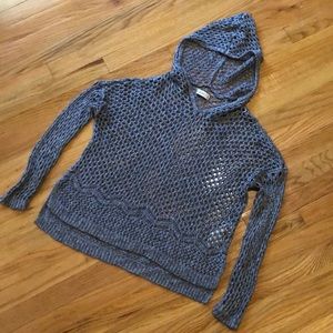 Abercrombie Kids Girls Hooded Knit Sweater
